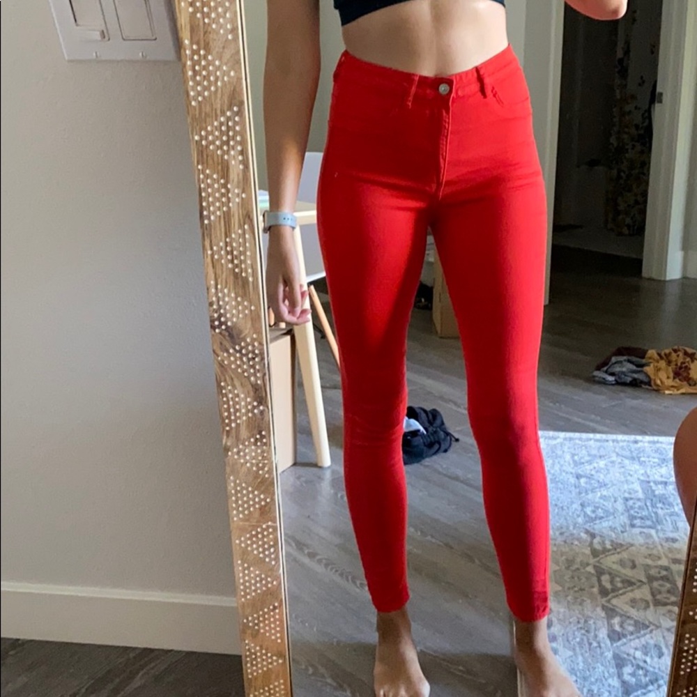 H&M high waisted jeans